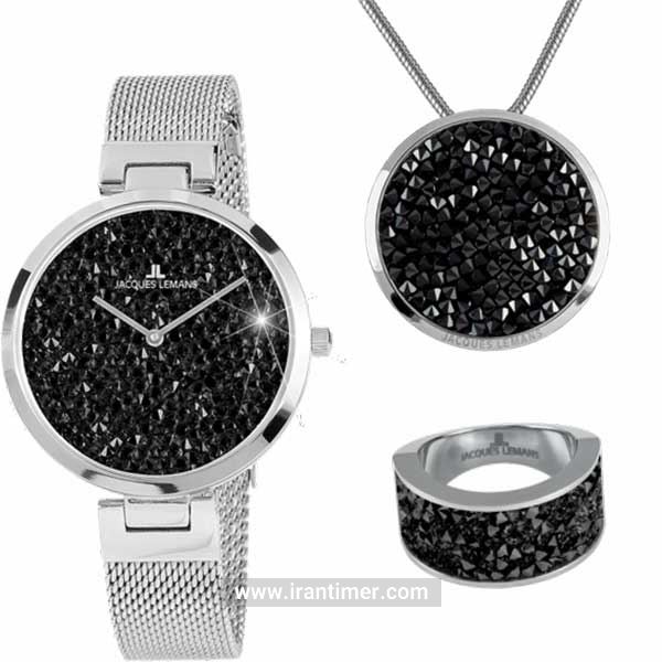 قیمت و خرید ساعت مچی زنانه ژاک لمن(JACQUES LEMANS) مدل 1-2035G-SET فشن | اورجینال و اصلی