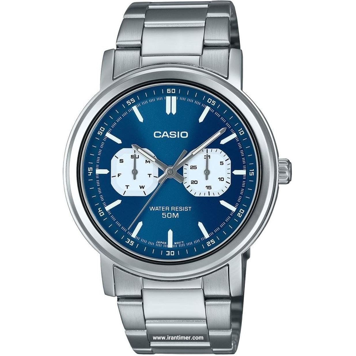 قیمت و خرید ساعت مچی مردانه کاسیو (CASIO) مدل MTP-E335D-2E1VDF کلاسیک | اورجینال و اصلی
