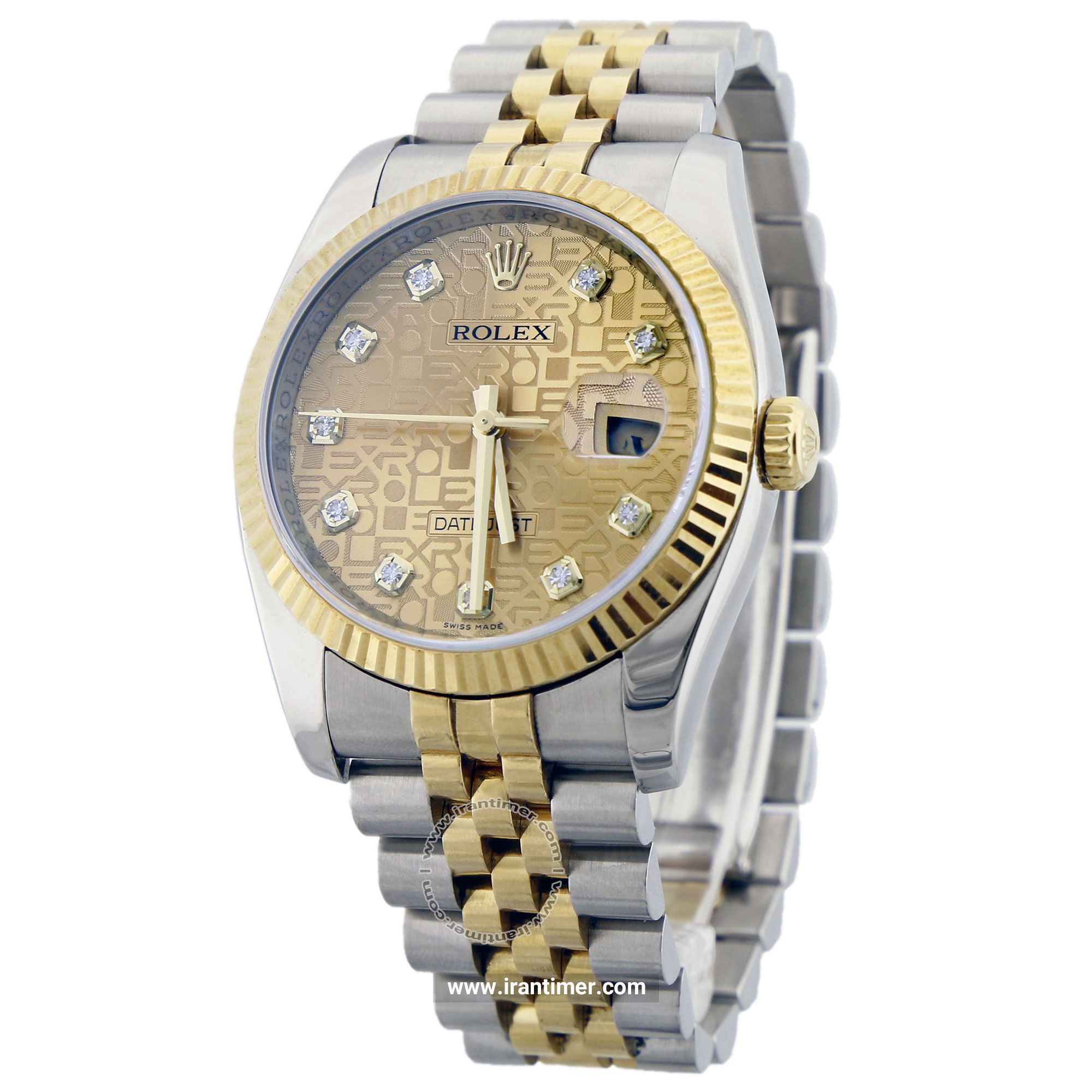 قیمت و خرید ساعت مچی زنانه رولکس(Rolex) مدل 116233-001 فشن | اورجینال و اصلی