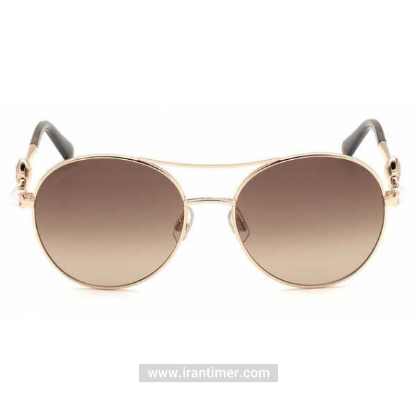 قیمت و خرید عینک آفتابی زنانه فشن خلبانی (SWAROVSKI) مدل SK 0278 28F 55 | اورجینال و اصلی