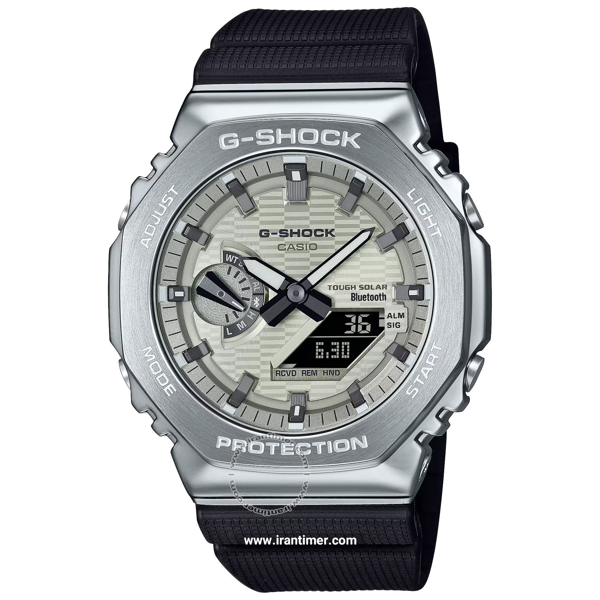 قیمت و خرید ساعت مچی مردانه کاسیو (CASIO) جی شاک مدل GBM-2100A-8BDR اسپرت | اورجینال و اصلی