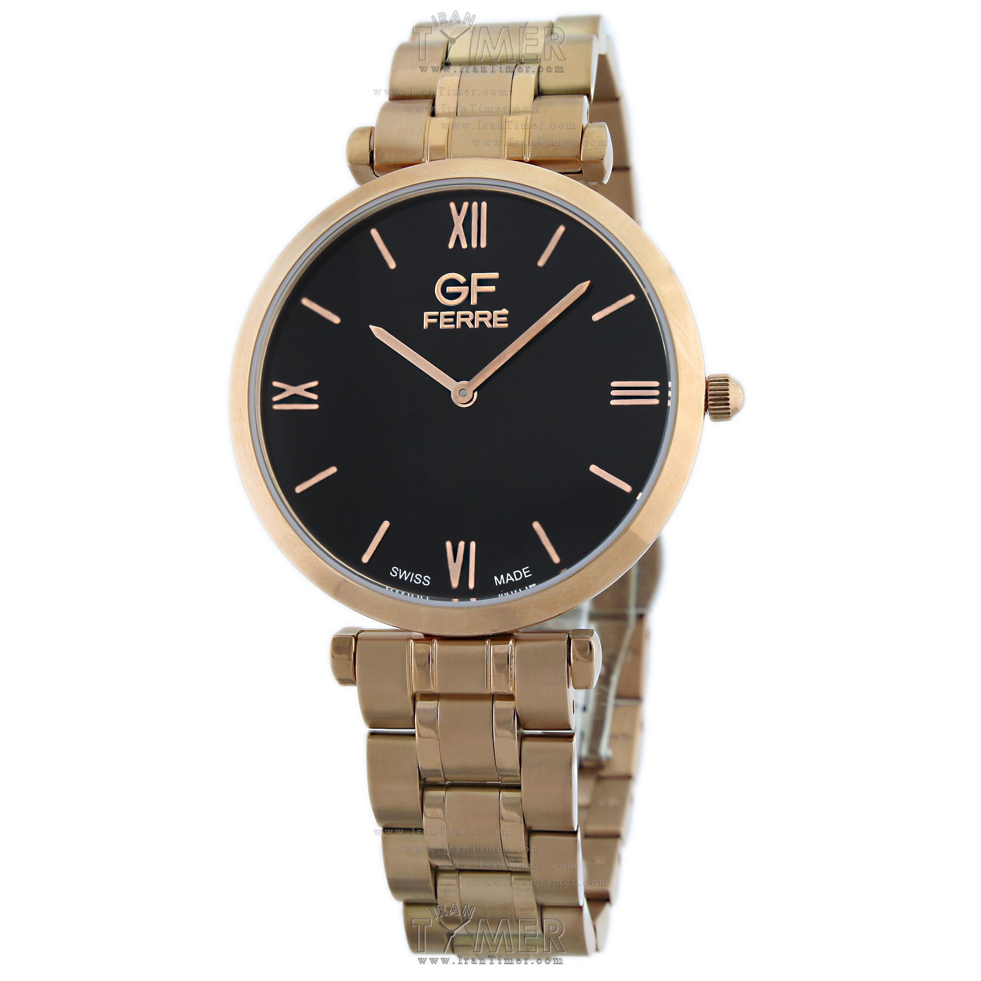 قیمت و خرید ساعت مچی مردانه جی اف فره(GF FERRE) مدل GF.RG74281.2.2B کلاسیک | اورجینال و اصلی
