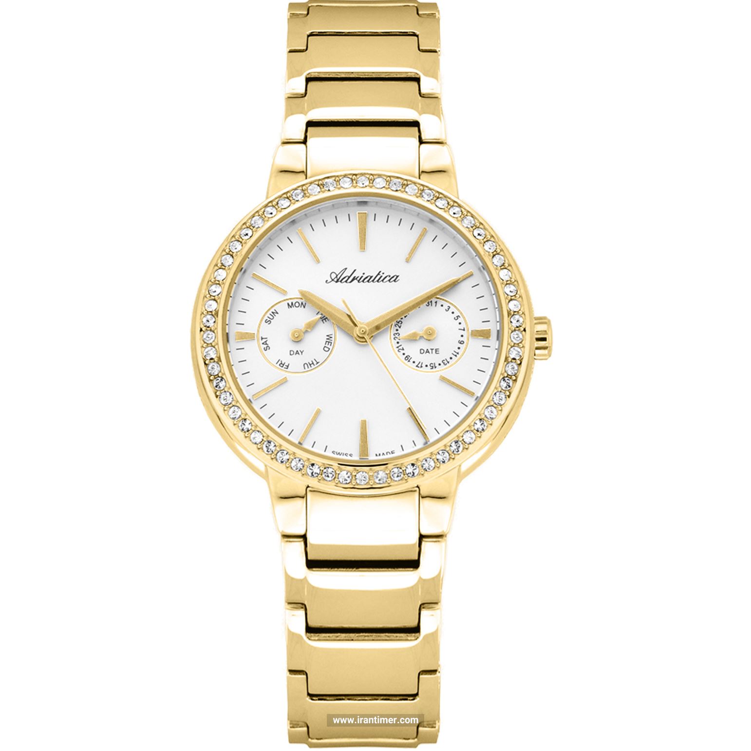 قیمت و خرید ساعت مچی زنانه آدریاتیکا(ADRIATICA) مدل A3422.1113QFZ کلاسیک | اورجینال و اصلی