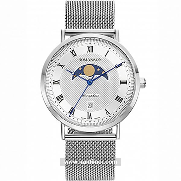 قیمت و خرید ساعت مچی مردانه رومانسون(ROMANSON) مدل TM1B24FM1WAS5U-W کلاسیک | اورجینال و اصلی
