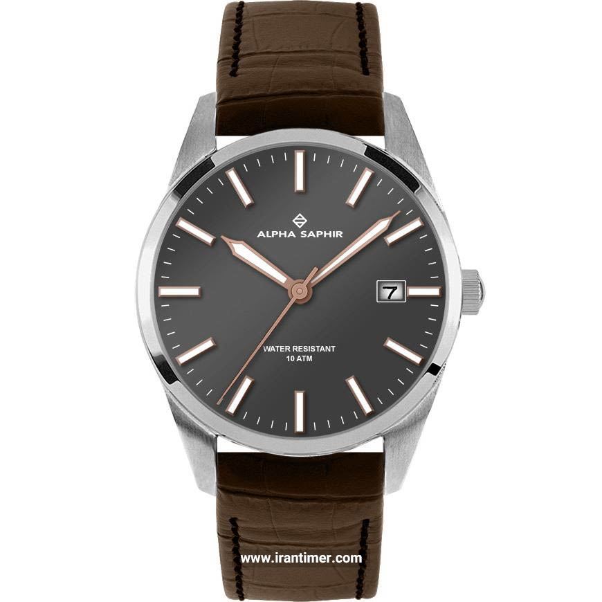 قیمت و خرید ساعت مچی مردانه آلفا صفیر(ALPHA SAPHIR) مدل 385D کلاسیک | اورجینال و اصلی