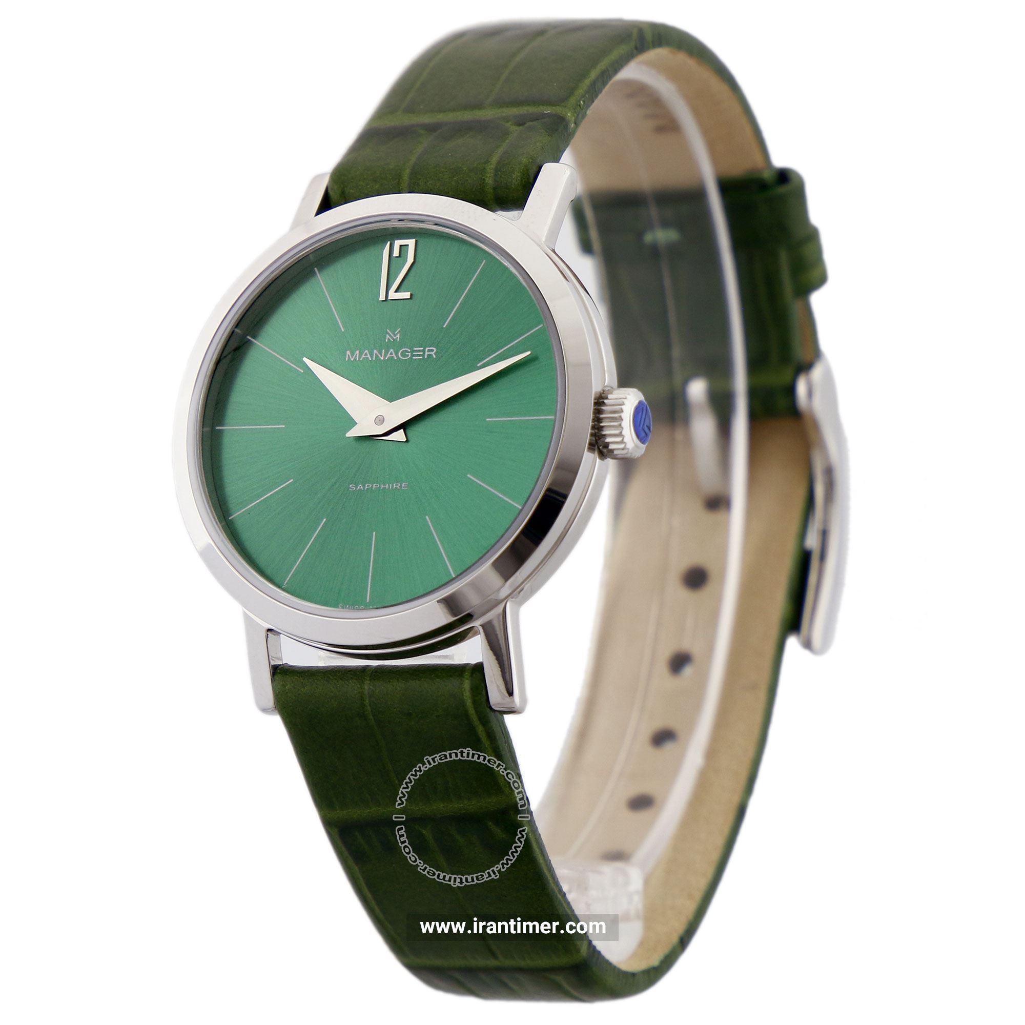 قیمت و خرید ساعت مچی زنانه منیجر(MANAGER) مدل MAN-PS-09-SL کلاسیک | اورجینال و اصلی