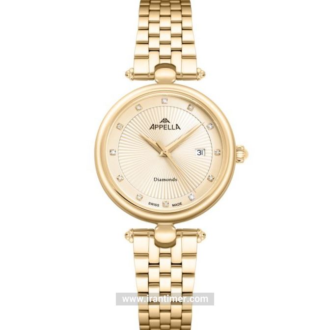 قیمت و خرید ساعت مچی زنانه اپلا(APPELLA) مدل L50002.1141DQ کلاسیک | اورجینال و اصلی