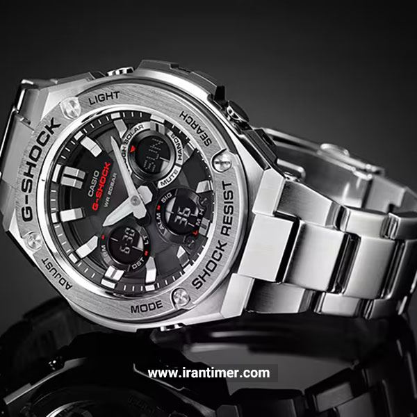 قیمت و خرید ساعت مچی مردانه کاسیو (CASIO) جی شاک مدل GST-S110D-1ADR اسپرت | اورجینال و اصلی