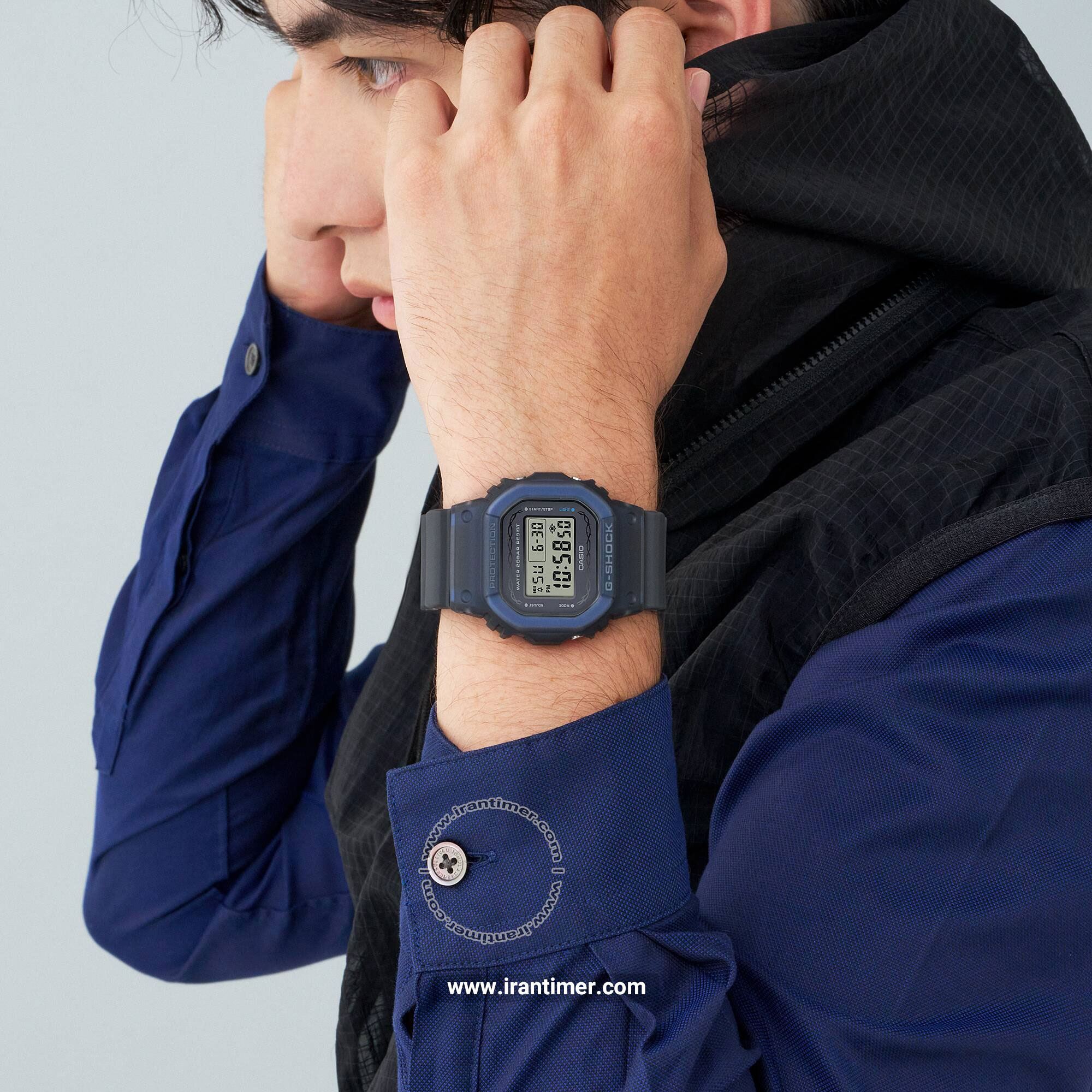 قیمت و خرید ساعت مچی مردانه کاسیو (CASIO) جی شاک مدل DW-5600RS-8DR اسپرت | اورجینال و اصلی