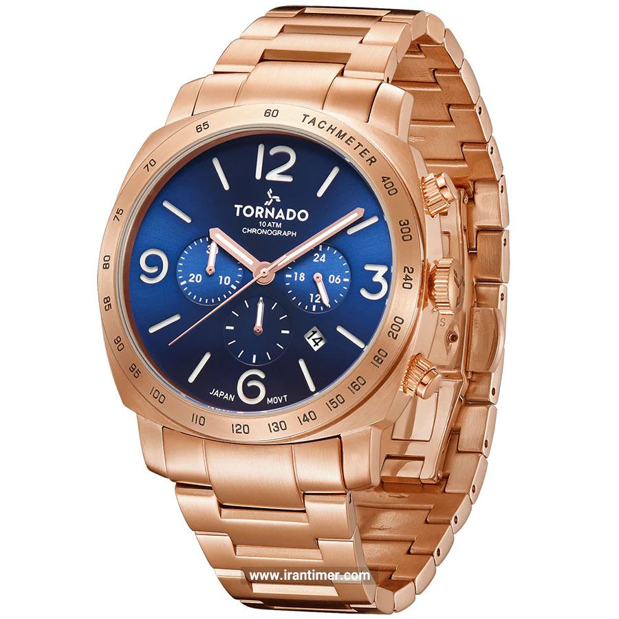 قیمت و خرید ساعت مچی مردانه تورنادو(Tornado) مدل T9102B-RBKN کلاسیک | اورجینال و اصلی