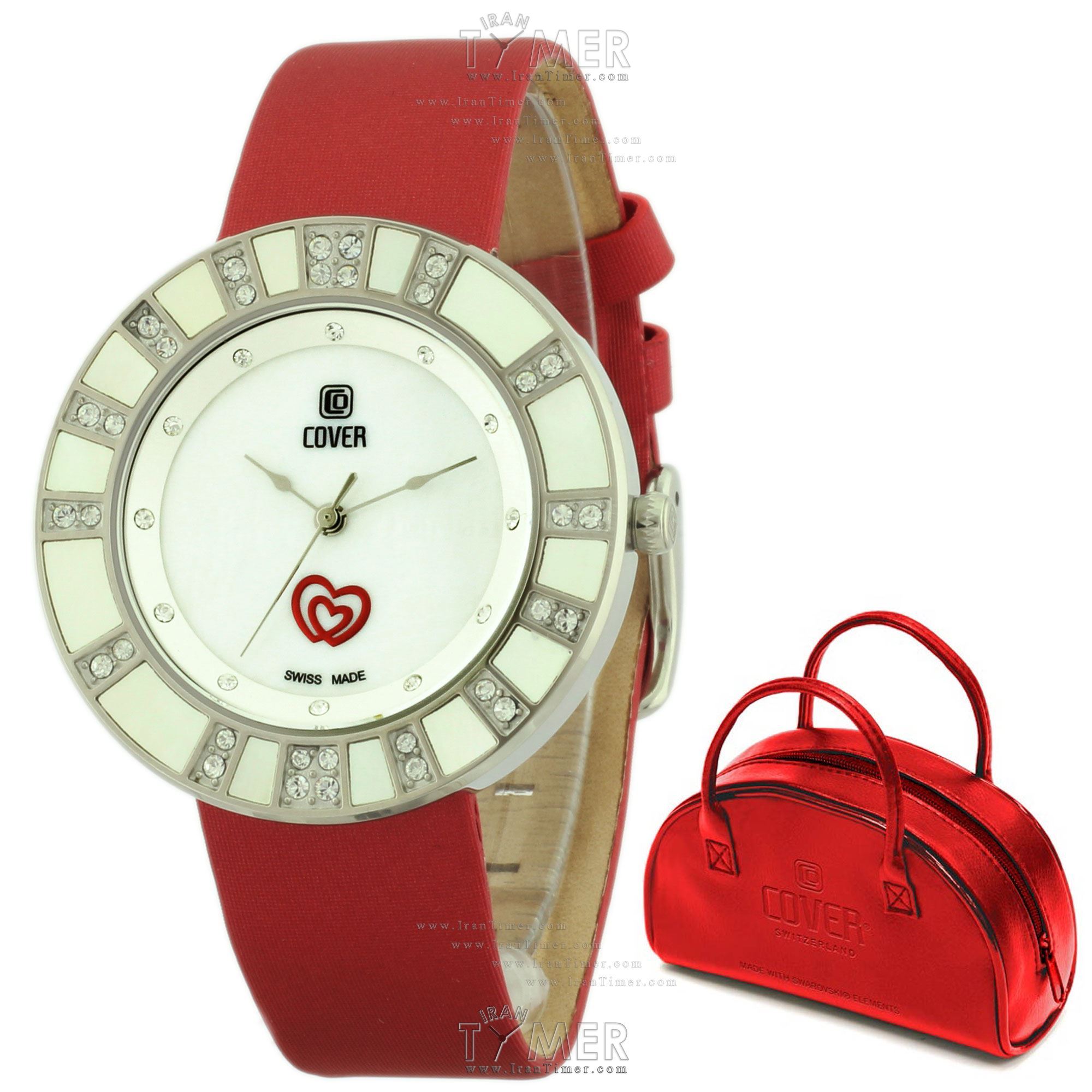 قیمت و خرید ساعت مچی زنانه کاور(COVER) مدل CO180.05 کلاسیک فشن | اورجینال و اصلی
