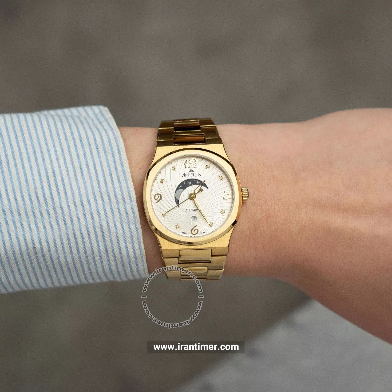 قیمت و خرید ساعت مچی زنانه اپلا(APPELLA) مدل L32006.1173DQS کلاسیک | اورجینال و اصلی