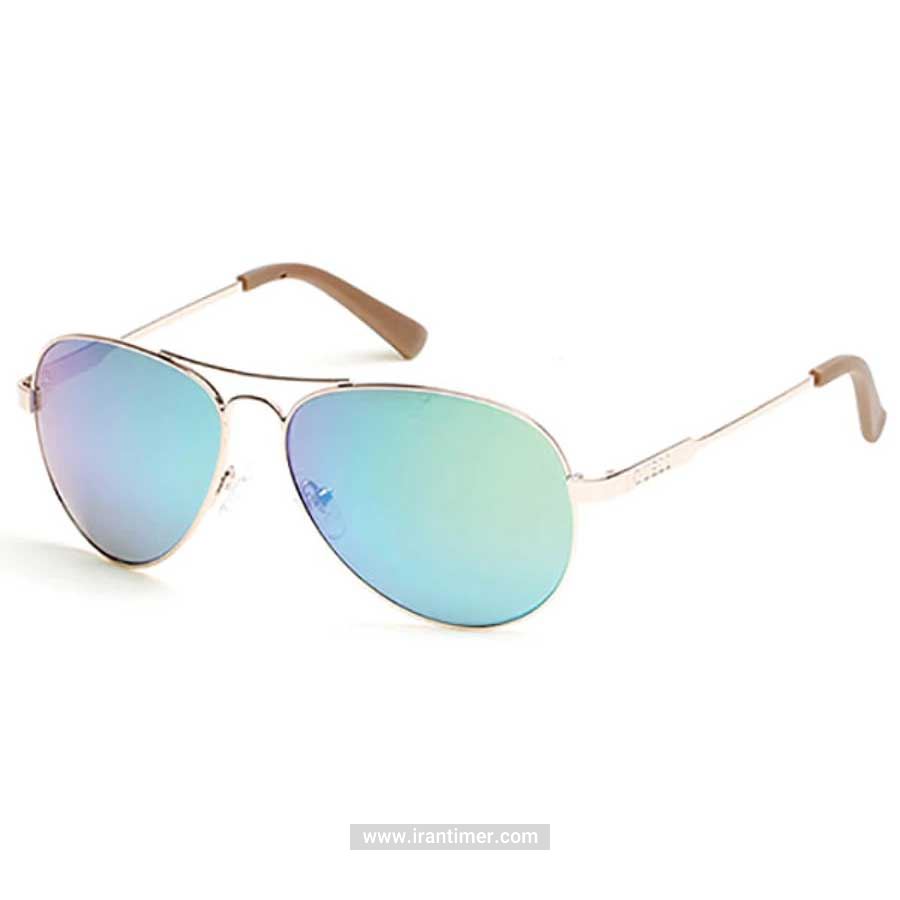 قیمت و خرید عینک آفتابی مردانه خلبانی (guess) مدل GU 6725 32X 57 | اورجینال و اصلی