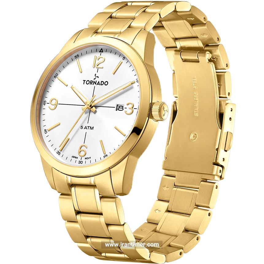 قیمت و خرید ساعت مچی مردانه تورنادو(Tornado) مدل T24007-GBGW کلاسیک | اورجینال و اصلی
