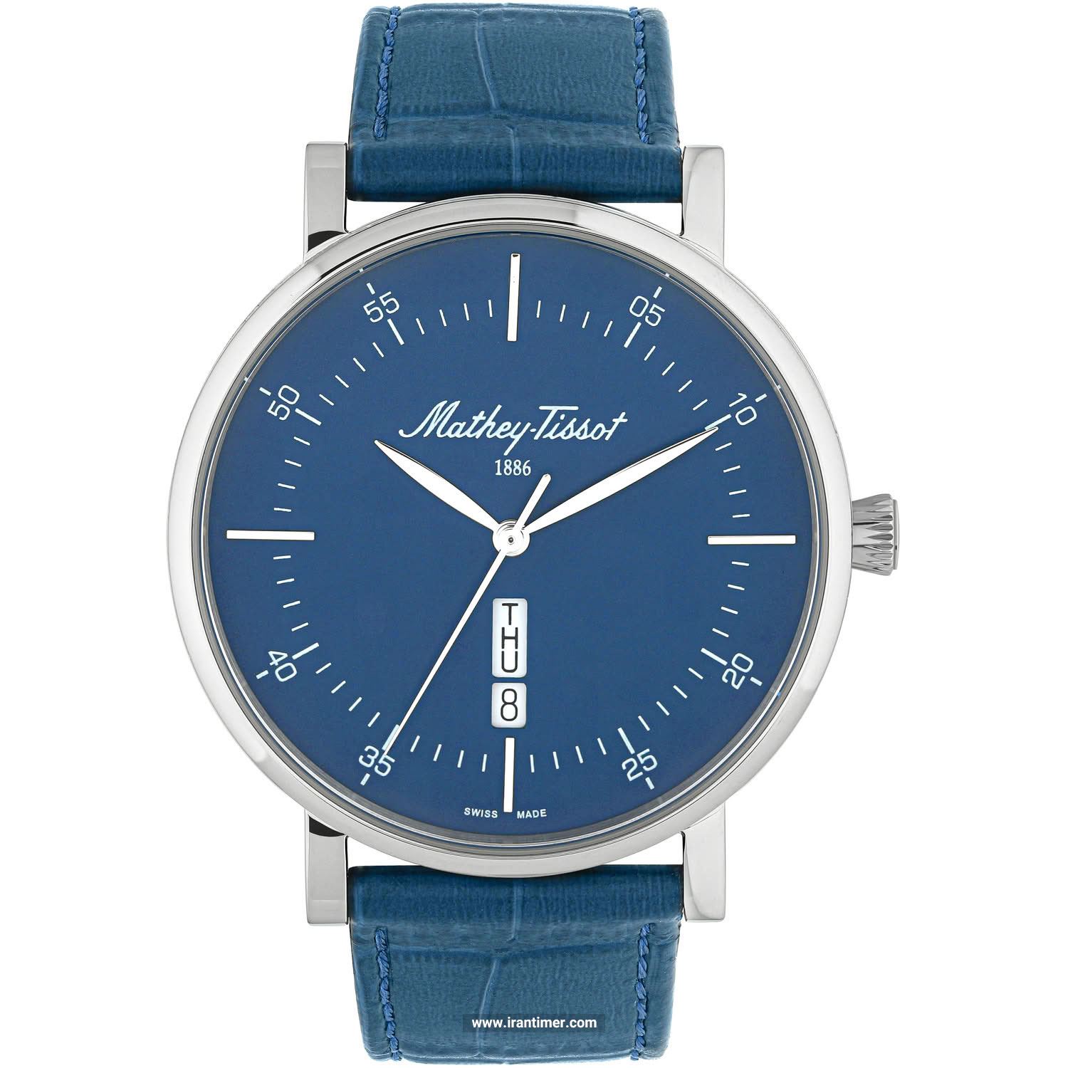 قیمت و خرید ساعت مچی مردانه متی تیسوت(MATHEY TISSOT) مدل H7918ALBU کلاسیک | اورجینال و اصلی