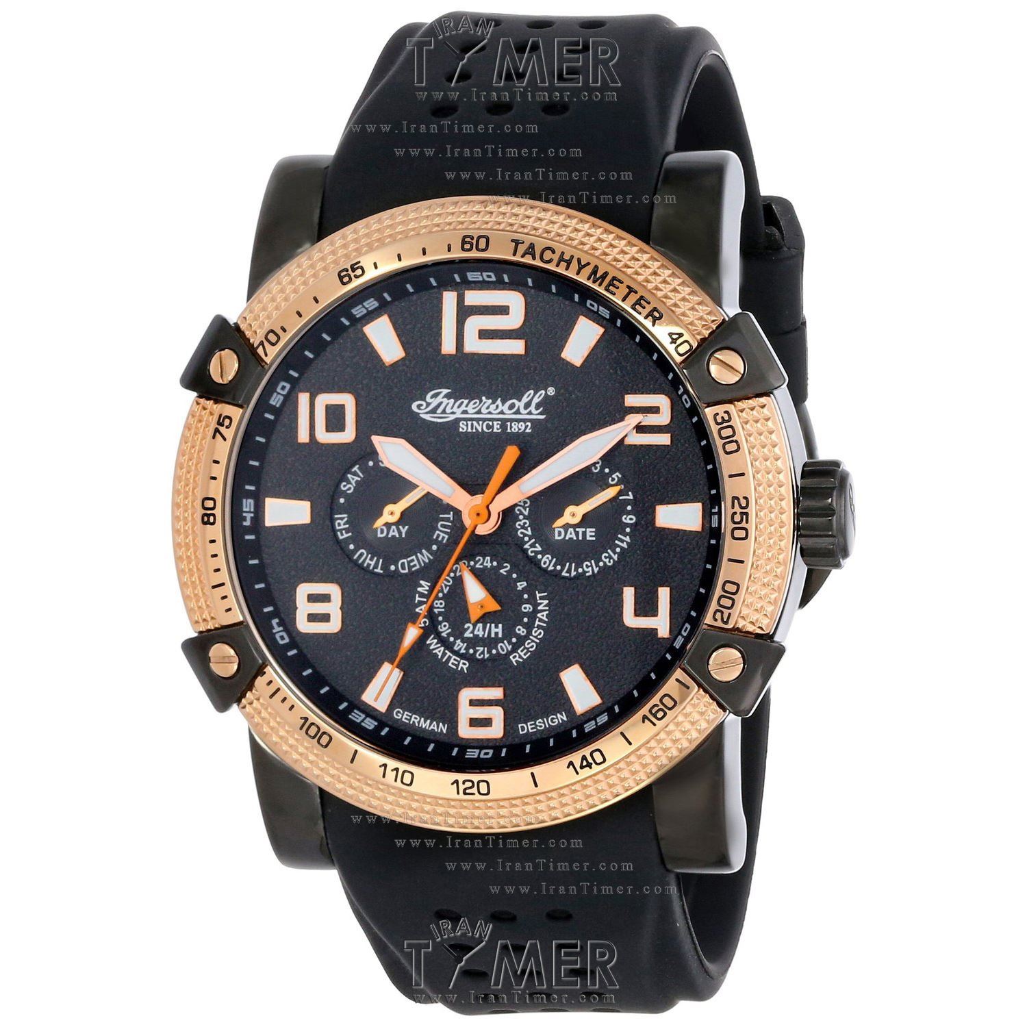 قیمت و خرید ساعت مچی مردانه اینگرسول(INGERSOLL) مدل IN1621BK کلاسیک | اورجینال و اصلی