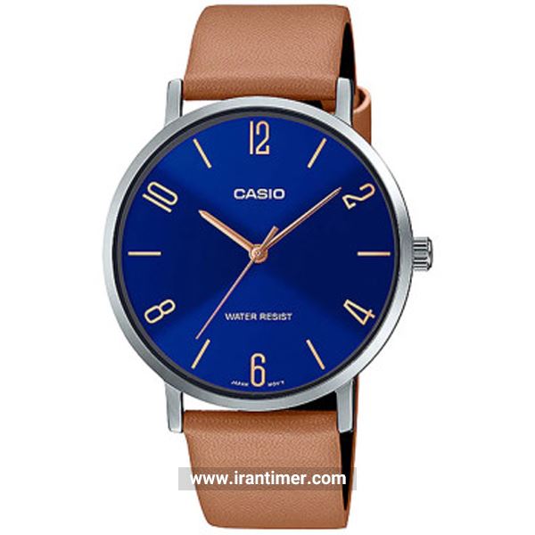 قیمت و خرید ساعت مچی مردانه کاسیو (CASIO) جنرال مدل MTP-VT01L-2B2UDF کلاسیک | اورجینال و اصلی