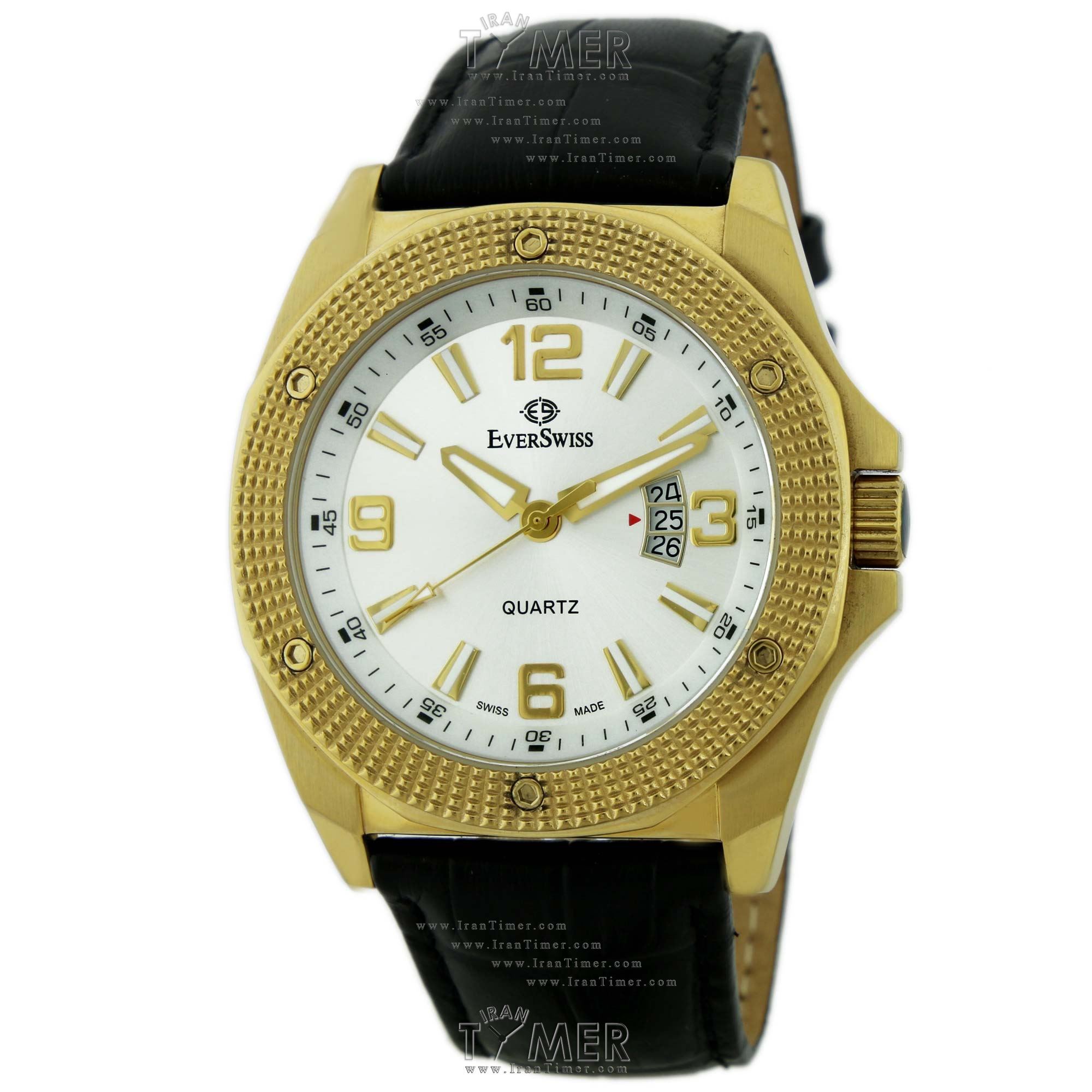 قیمت و خرید ساعت مچی مردانه اورسوئیس(EVER SWISS) مدل 19230-G157 کلاسیک | اورجینال و اصلی