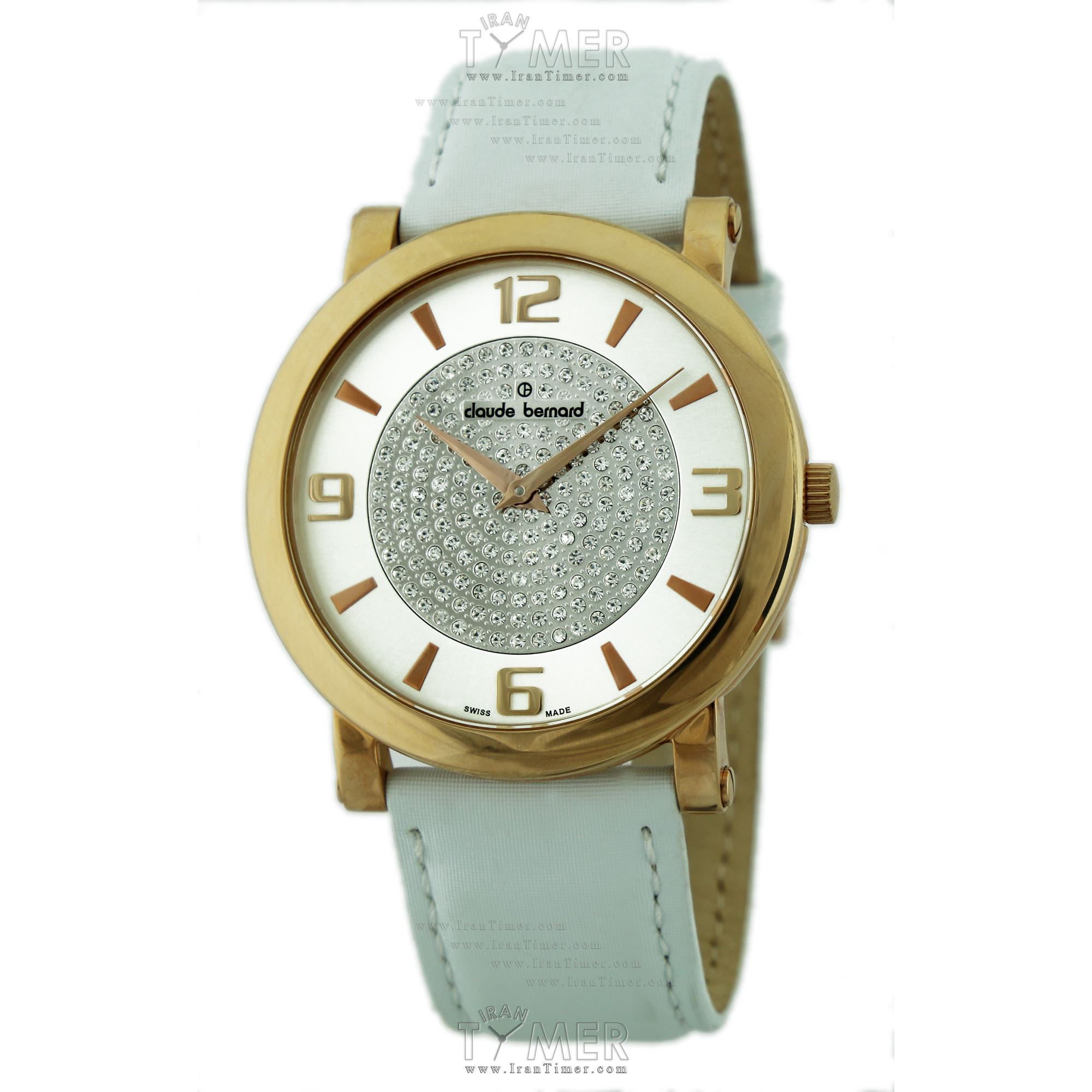 قیمت و خرید ساعت مچی زنانه کلودبرنارد(CLAUDE BERNARD) مدل 20065-G256W کلاسیک | اورجینال و اصلی