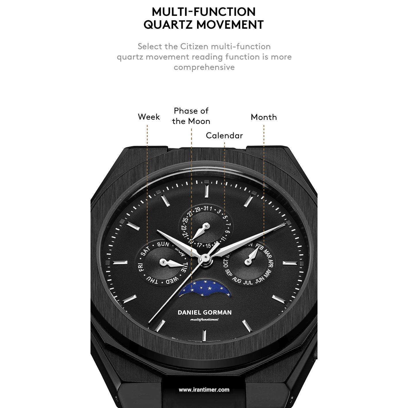 قیمت و خرید ساعت مچی مردانه دنیل گورمن(Daniel Gorman) مدل DG9199.SYK اسپرت | اورجینال و اصلی