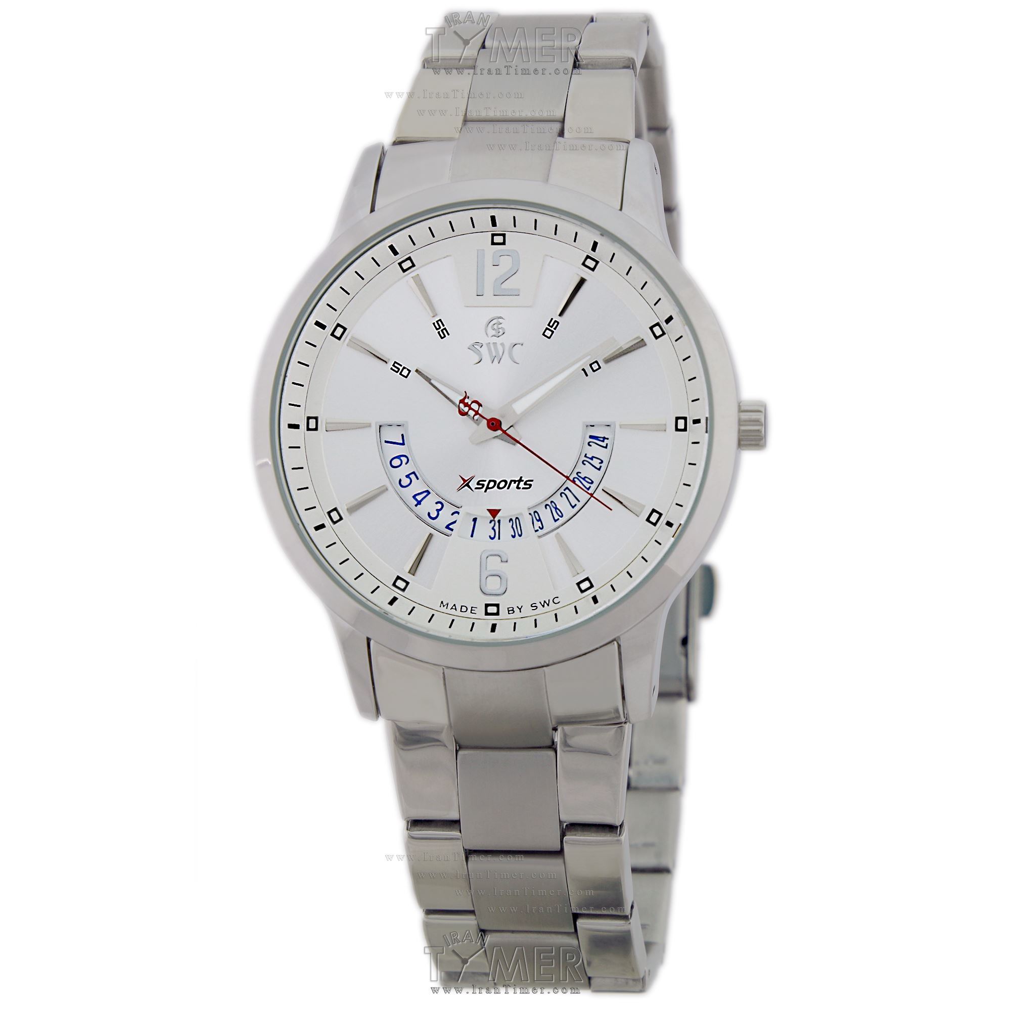 قیمت و خرید ساعت مچی مردانه اس دبلیو سی(SWC) مدل SBA1142SSA کلاسیک | اورجینال و اصلی