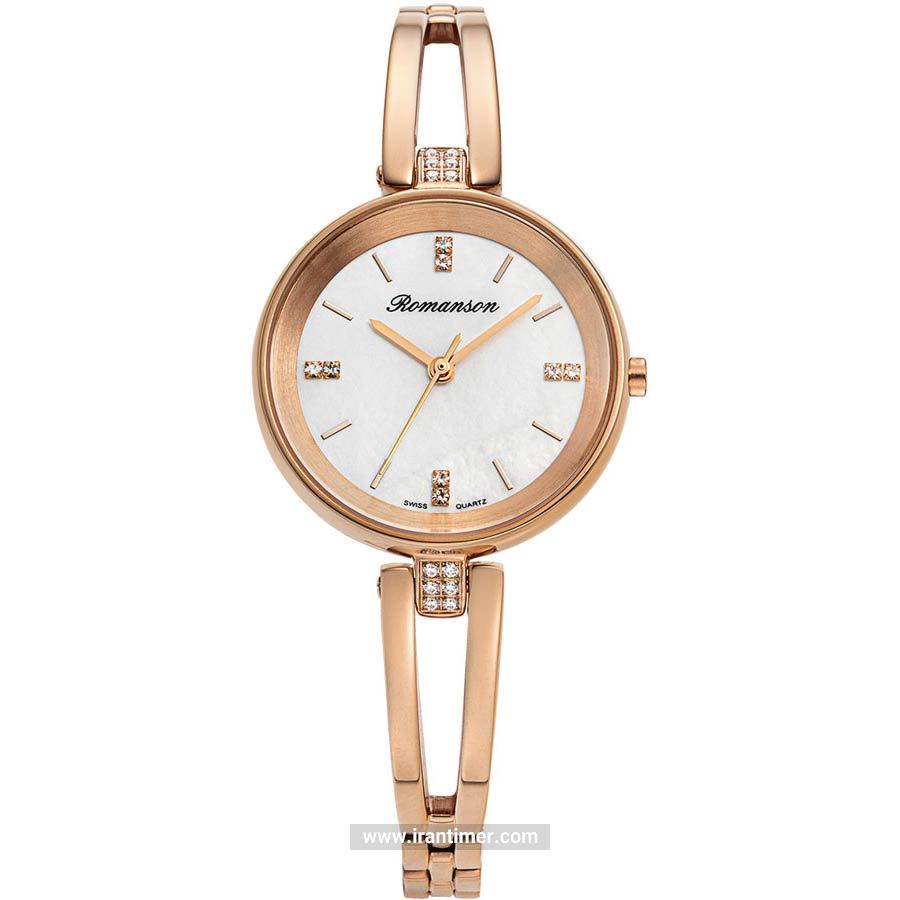 قیمت و خرید ساعت مچی زنانه رومانسون(ROMANSON) مدل RM9A06QLRRMS6R-W کلاسیک | اورجینال و اصلی