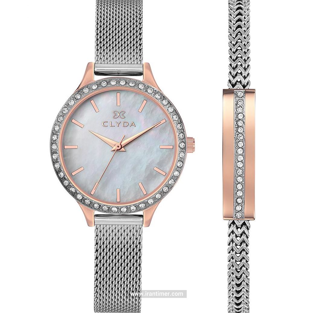 قیمت و خرید ساعت مچی زنانه کلیدا(Clyda) مدل CLA0772UBIX کلاسیک فشن | اورجینال و اصلی