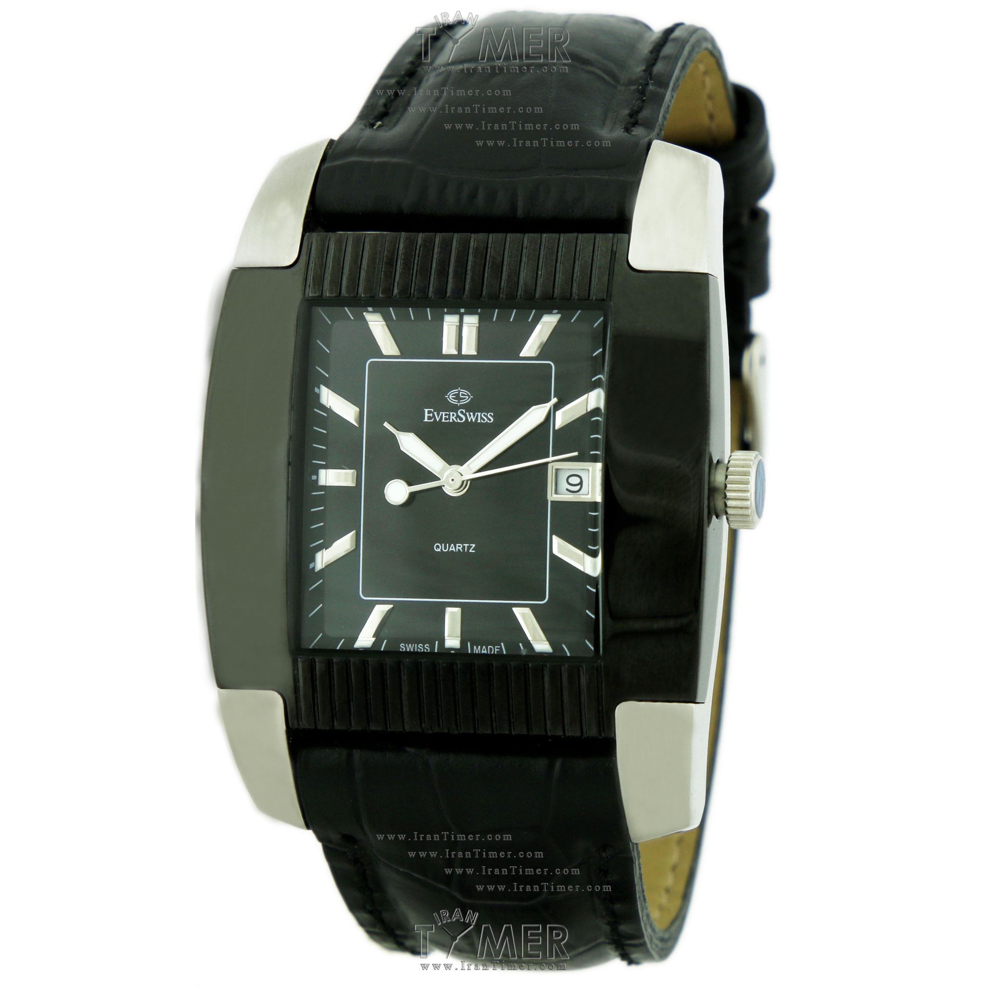 قیمت و خرید ساعت مچی مردانه اورسوئیس(EVER SWISS) مدل 19176-SB154 کلاسیک | اورجینال و اصلی