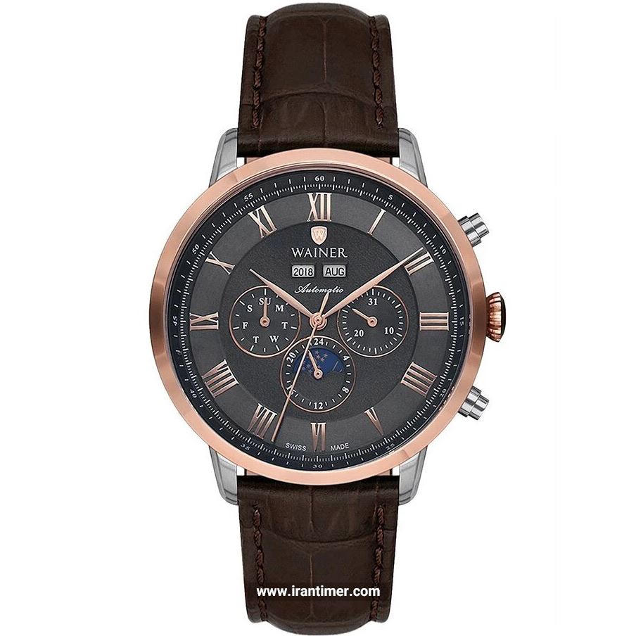قیمت و خرید ساعت مچی مردانه واینر(WAINER) مدل WA.25055-B کلاسیک | اورجینال و اصلی