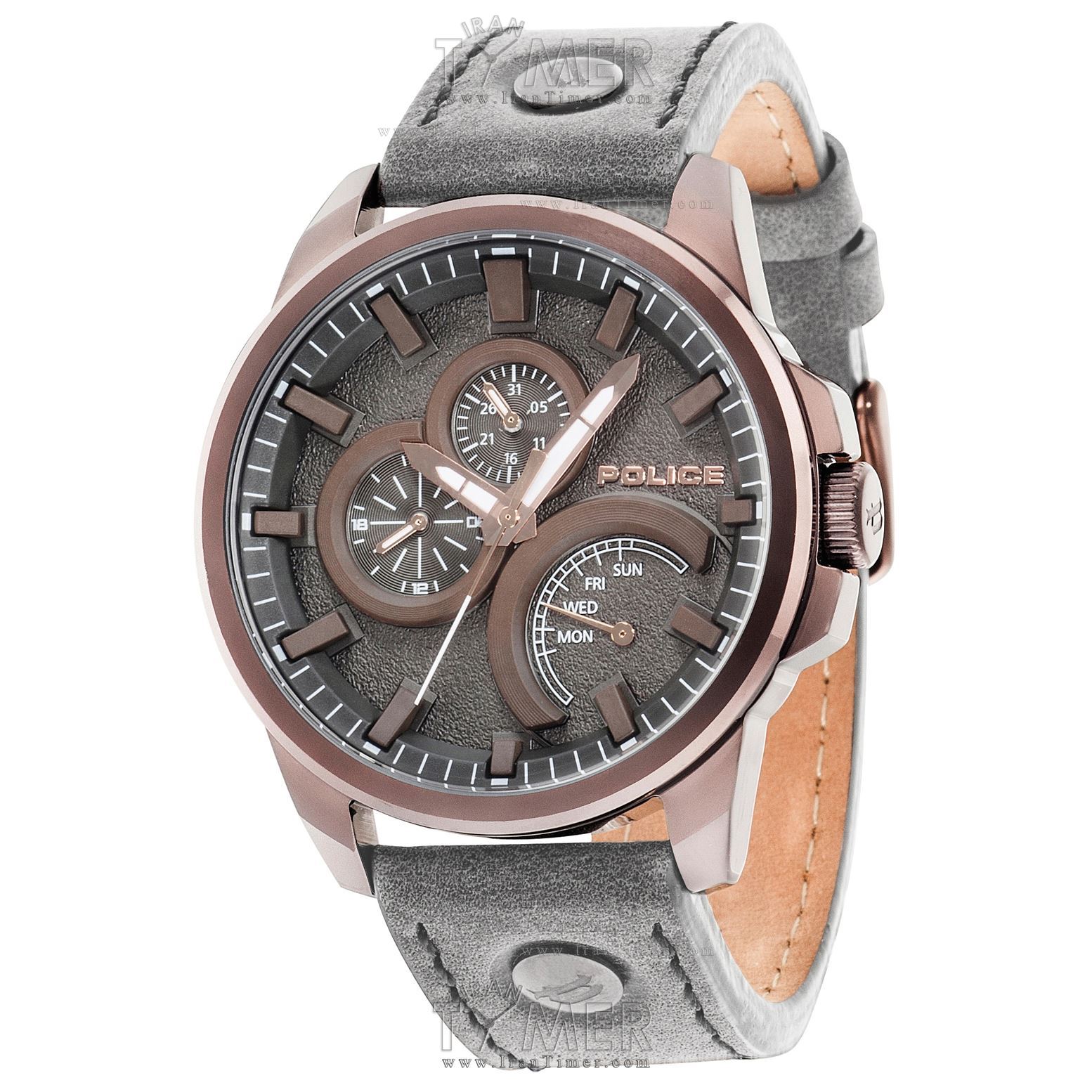قیمت و خرید ساعت مچی مردانه پلیس(POLICE) مدل P14799JSBZ-61 کلاسیک | اورجینال و اصلی
