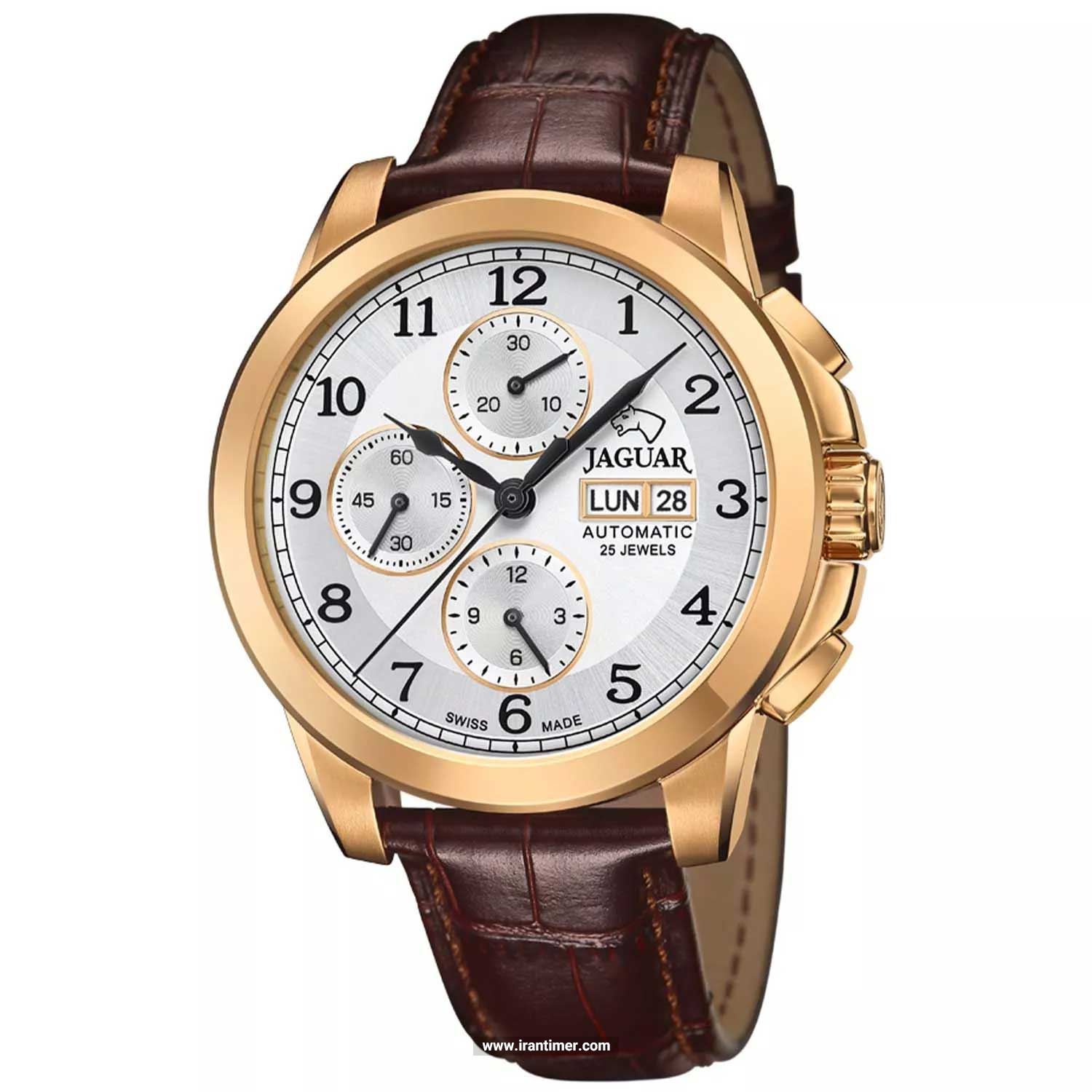 قیمت و خرید ساعت مچی مردانه جگوار(JAGUAR) مدل J977/1 کلاسیک | اورجینال و اصلی