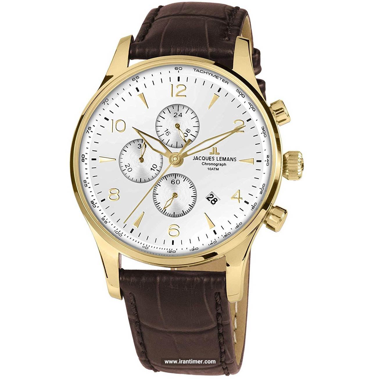 قیمت و خرید ساعت مچی مردانه ژاک لمن(JACQUES LEMANS) مدل 1-1844ZD کلاسیک | اورجینال و اصلی