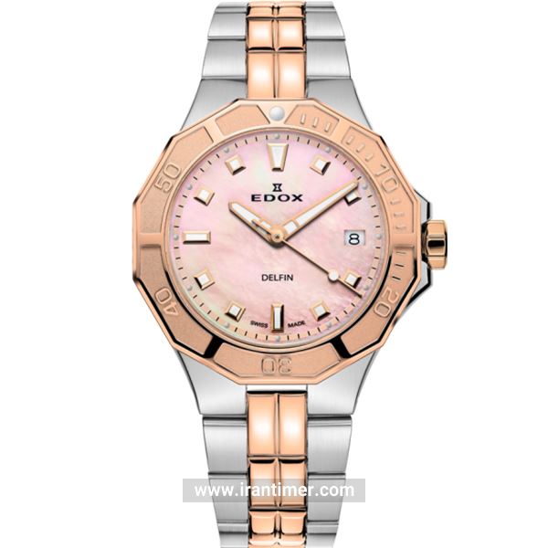 قیمت و خرید ساعت مچی زنانه ادُکس(EDOX) مدل 53020357RMROR کلاسیک | اورجینال و اصلی