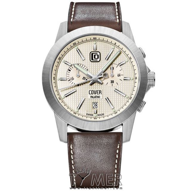 قیمت و خرید ساعت مچی مردانه کاور(COVER) مدل CO155.ST3LBR کلاسیک | اورجینال و اصلی