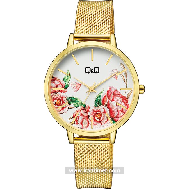 قیمت و خرید ساعت مچی زنانه کیو اند کیو(Q&Q) مدل QZ67J021Y فشن | اورجینال و اصلی