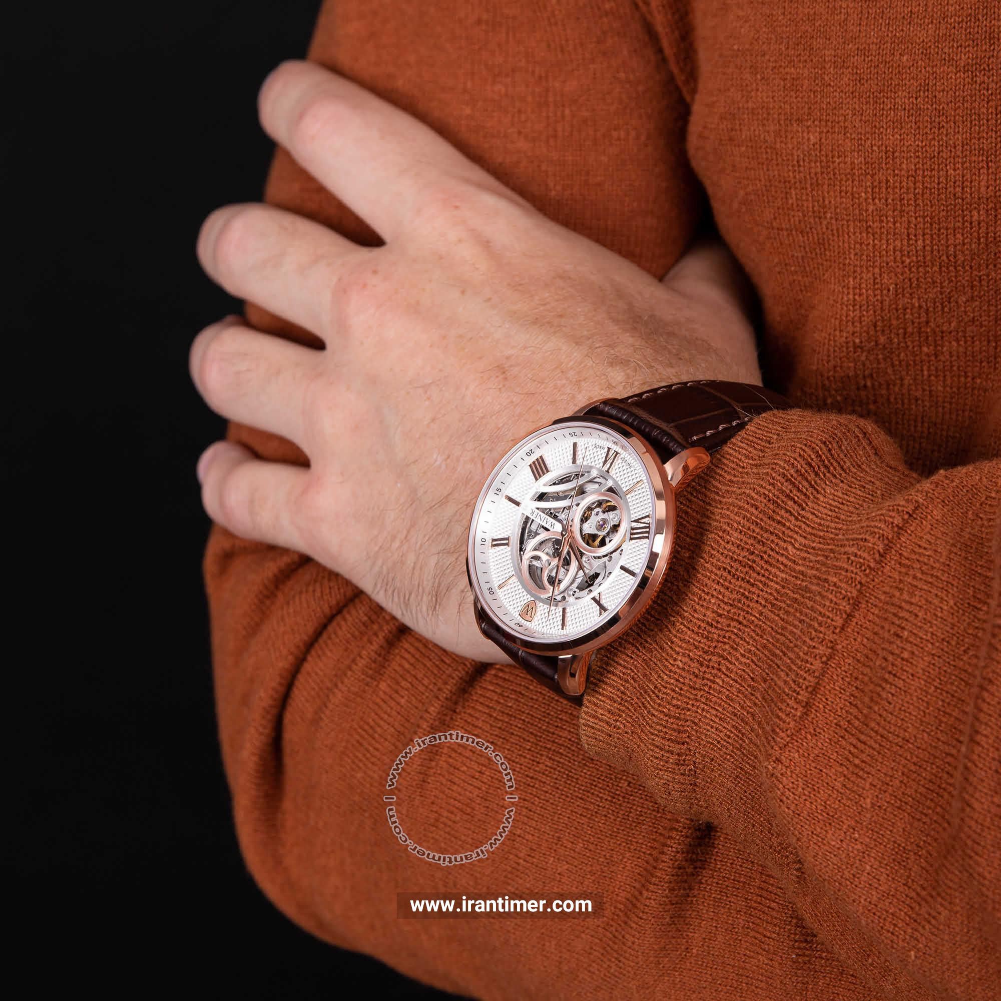 قیمت و خرید ساعت مچی مردانه واینر(WAINER) مدل WA.25125-B کلاسیک | اورجینال و اصلی