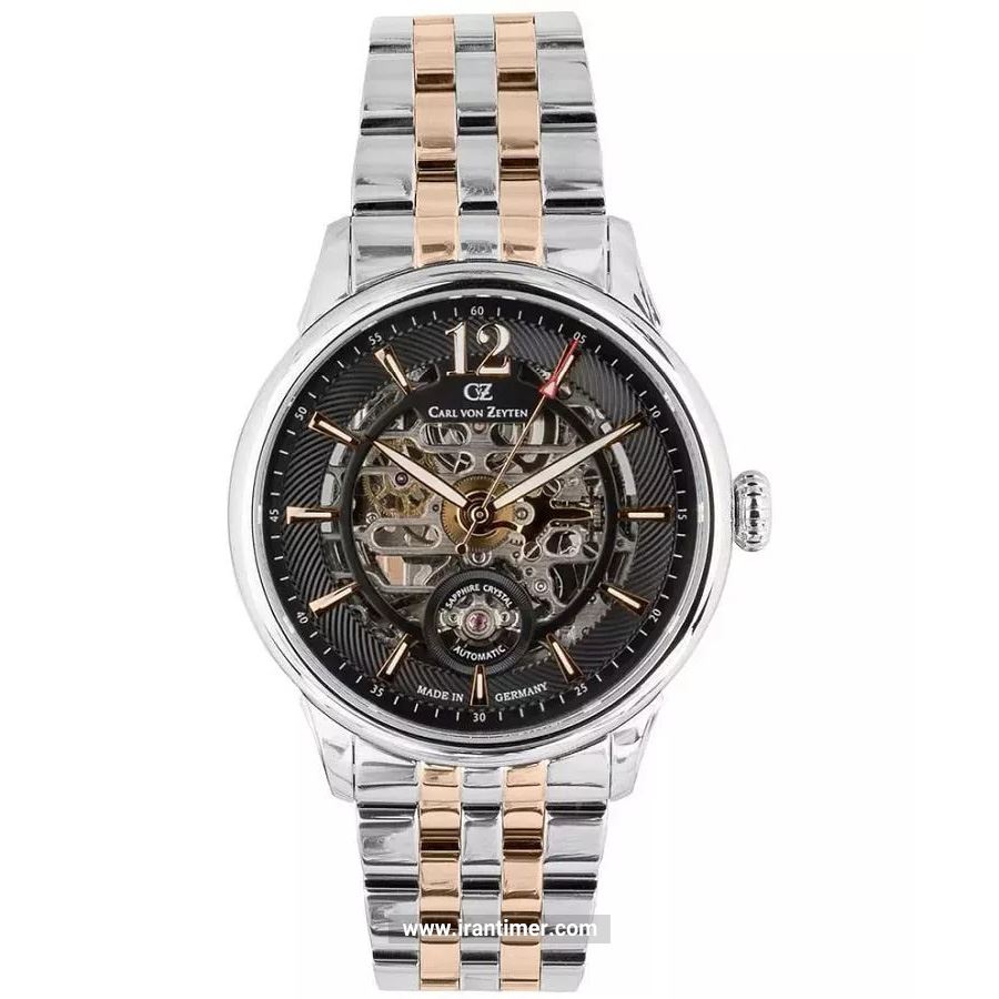 قیمت و خرید ساعت مچی مردانه کارل ون زیتن(CARL VON ZEYTEN) مدل CVZ0080BKRM کلاسیک | اورجینال و اصلی
