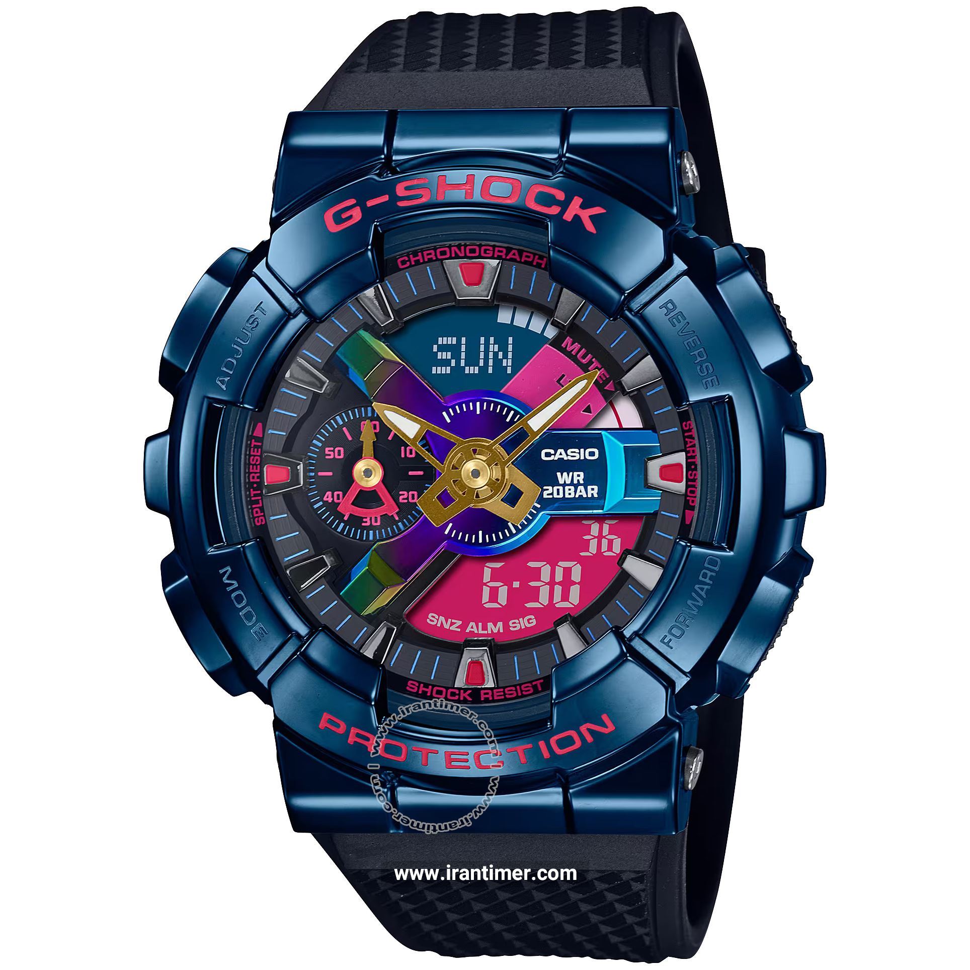 قیمت و خرید ساعت مچی مردانه کاسیو (CASIO) جی شاک مدل GM-110SN-2ADR اسپرت | اورجینال و اصلی