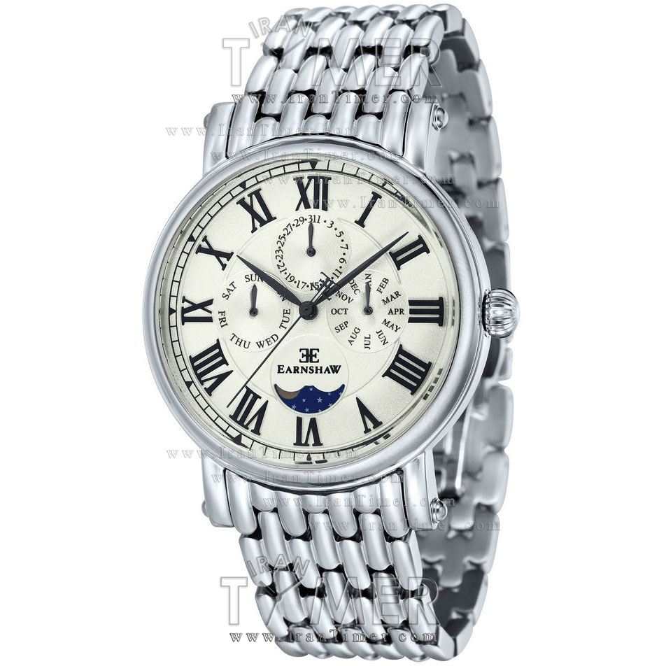 قیمت و خرید ساعت مچی مردانه ارنشا(EARNSHAW) مدل ES-8031-44 کلاسیک | اورجینال و اصلی