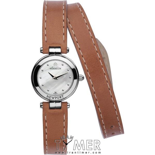 قیمت و خرید ساعت مچی زنانه مایکل هربلین(MICHEL HERBELIN) مدل 1745519GOL کلاسیک | اورجینال و اصلی