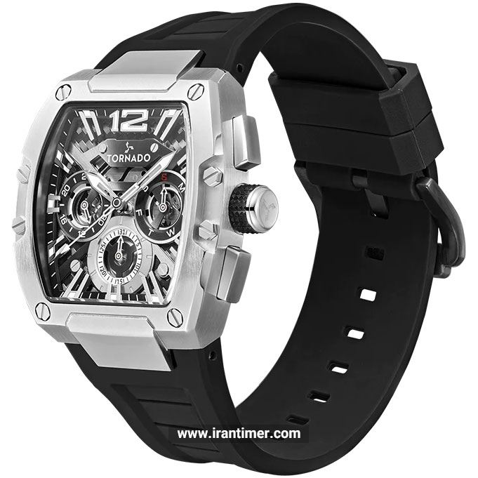 قیمت و خرید ساعت مچی مردانه تورنادو(Tornado) مدل T23105-SSBB اسپرت | اورجینال و اصلی