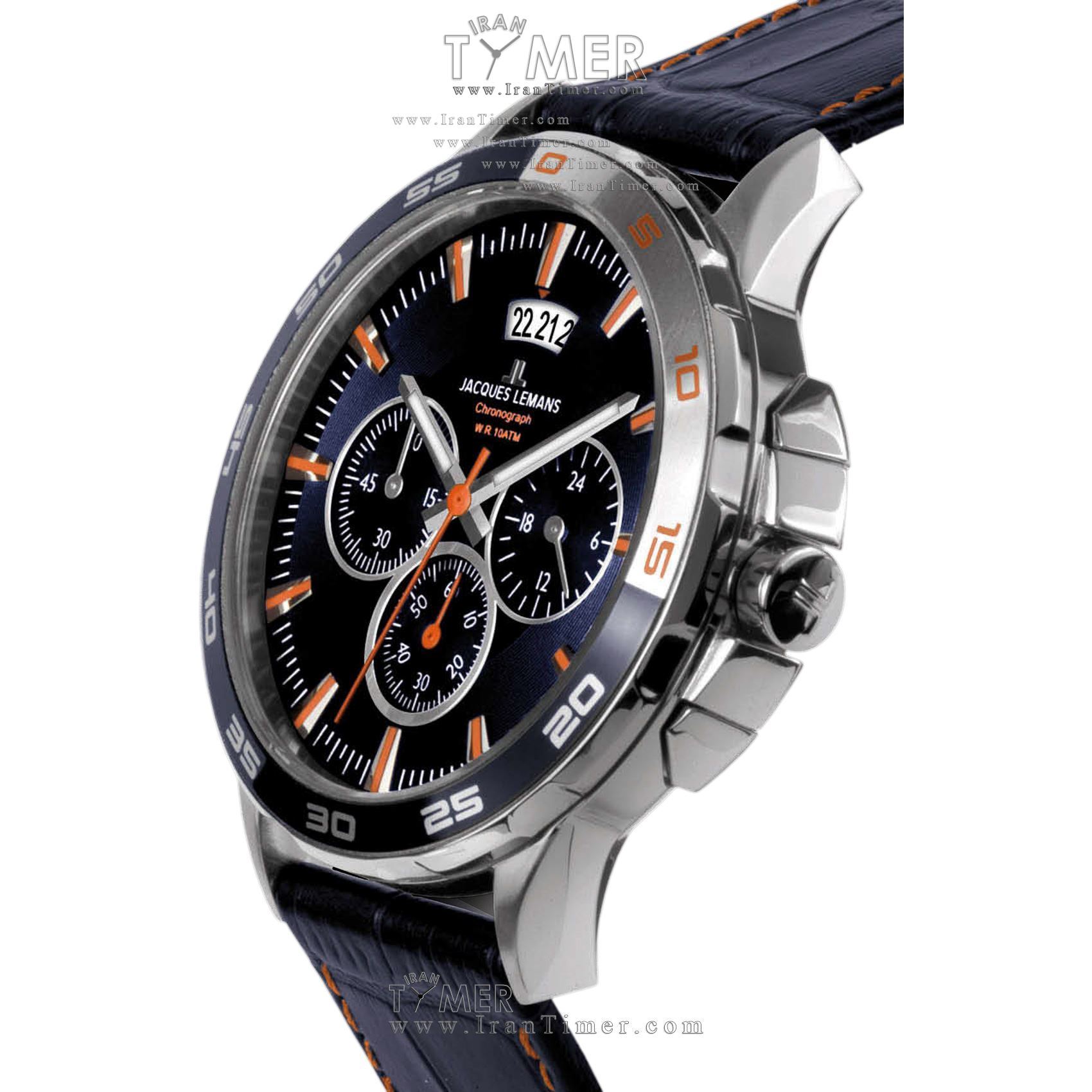 قیمت و خرید ساعت مچی مردانه ژاک لمن(JACQUES LEMANS) مدل 1-1589C اسپرت | اورجینال و اصلی