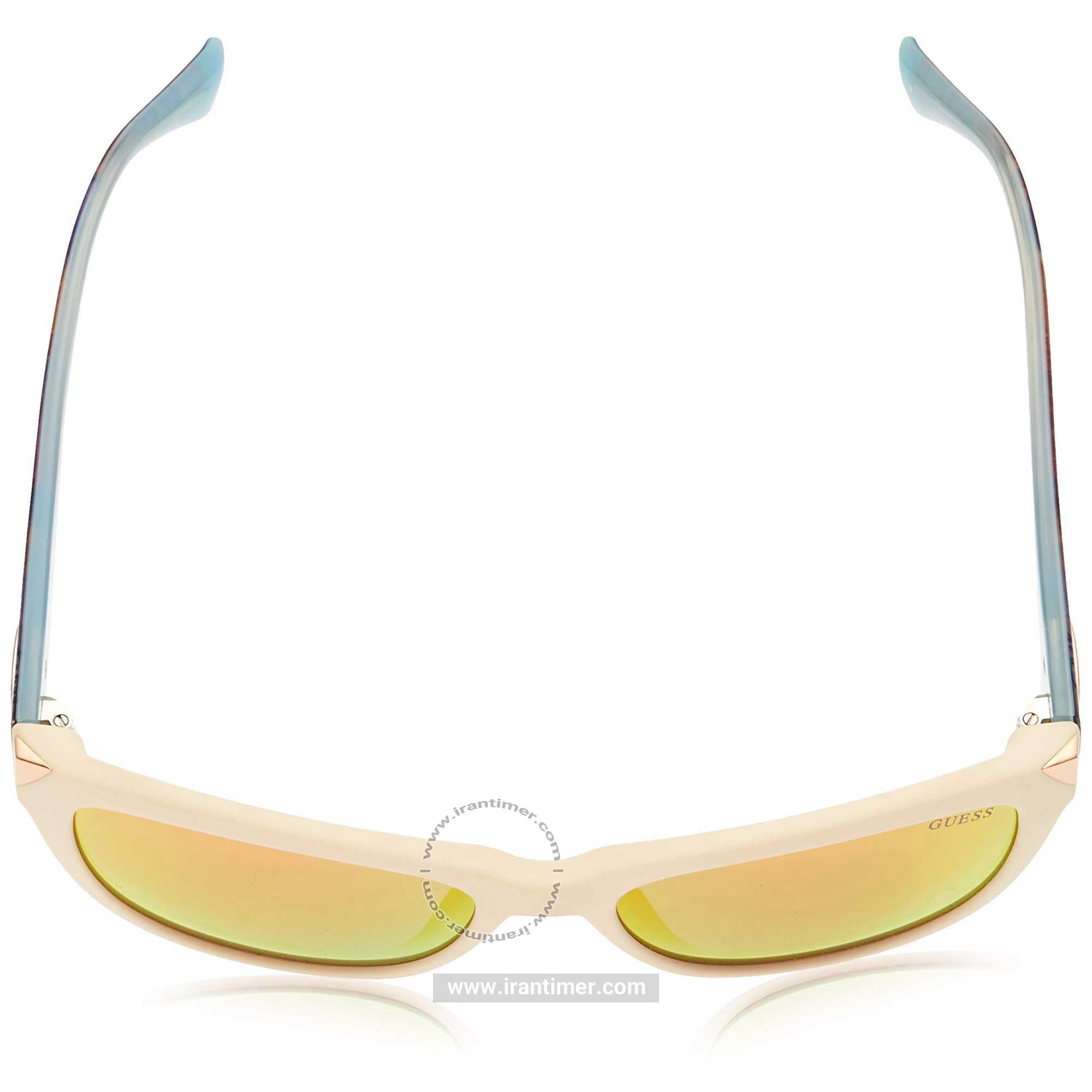 قیمت و خرید عینک آفتابی زنانه کلاسیک (guess) مدل GU 7398 25U 55 | اورجینال و اصلی