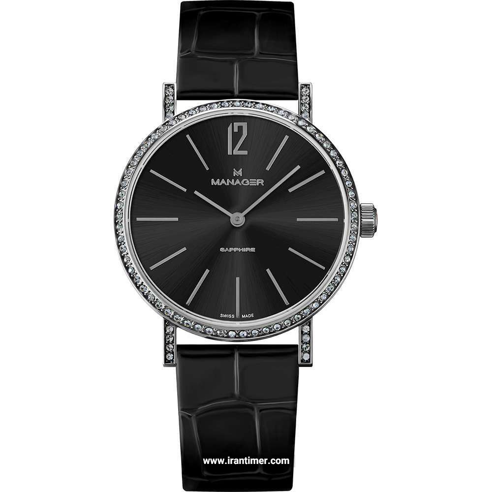 قیمت و خرید ساعت مچی زنانه منیجر(MANAGER) مدل MAN-PA-02-SL فشن | اورجینال و اصلی
