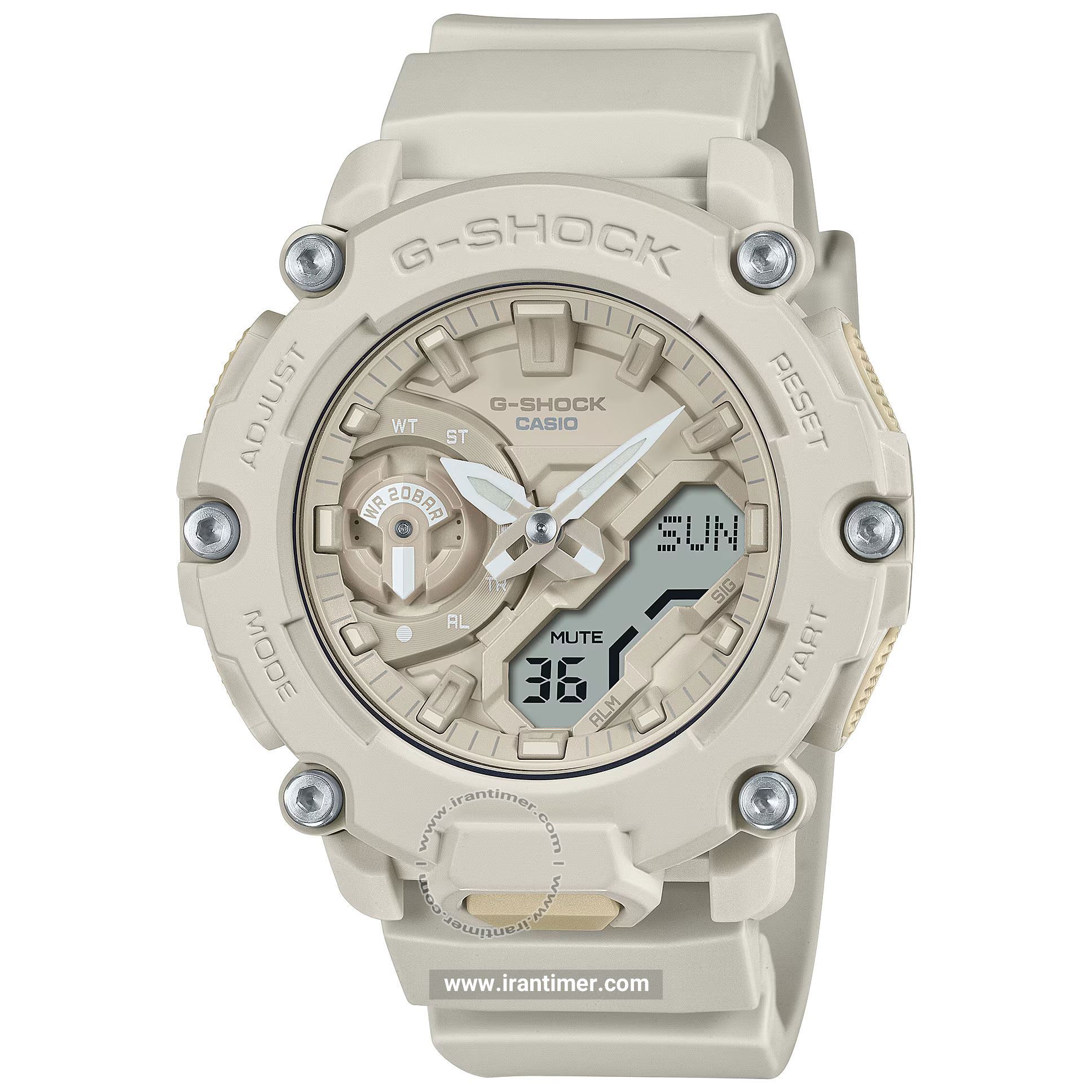 قیمت و خرید ساعت مچی مردانه کاسیو (CASIO) جی شاک مدل GA-2200NC-7ADR اسپرت | اورجینال و اصلی