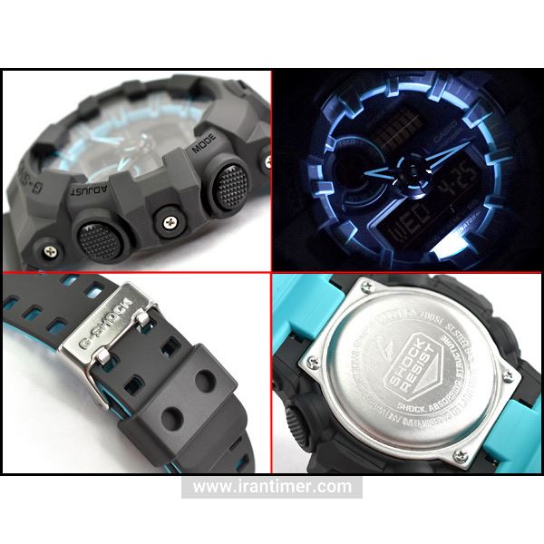 قیمت و خرید ساعت مچی مردانه کاسیو (CASIO) جی شاک مدل GA-700SE-1A2DR اسپرت | اورجینال و اصلی