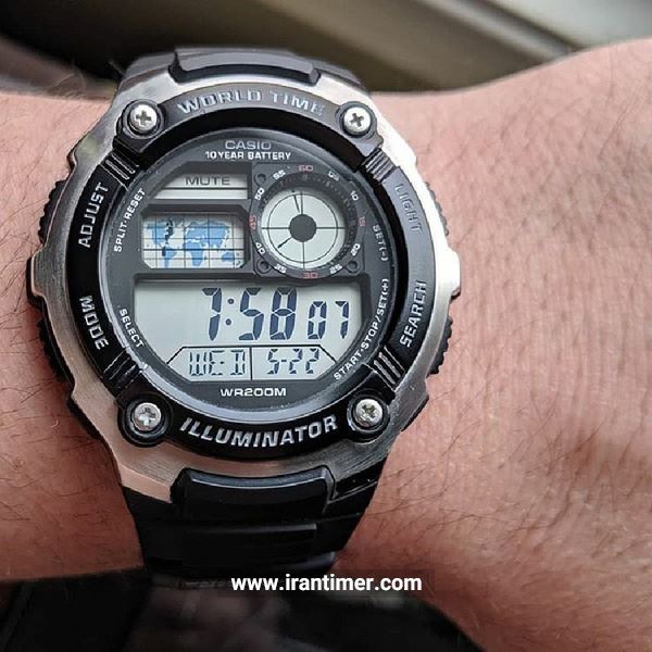 قیمت و خرید ساعت مچی مردانه کاسیو (CASIO) جنرال مدل AE-2100W-1AVDF اسپرت | اورجینال و اصلی