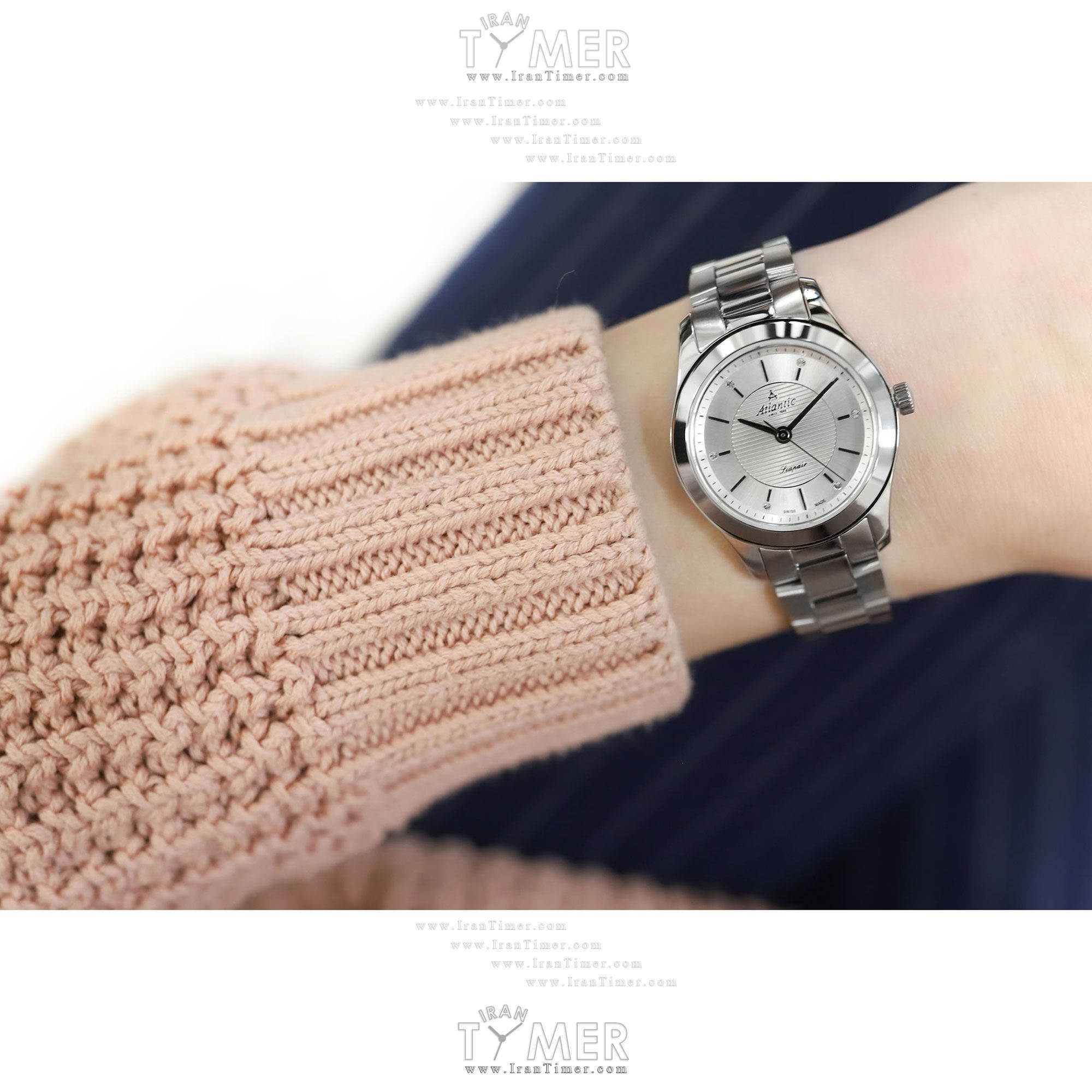قیمت و خرید ساعت مچی زنانه آتلانتیک(ATLANTIC) مدل AC-20335.41.21 کلاسیک | اورجینال و اصلی