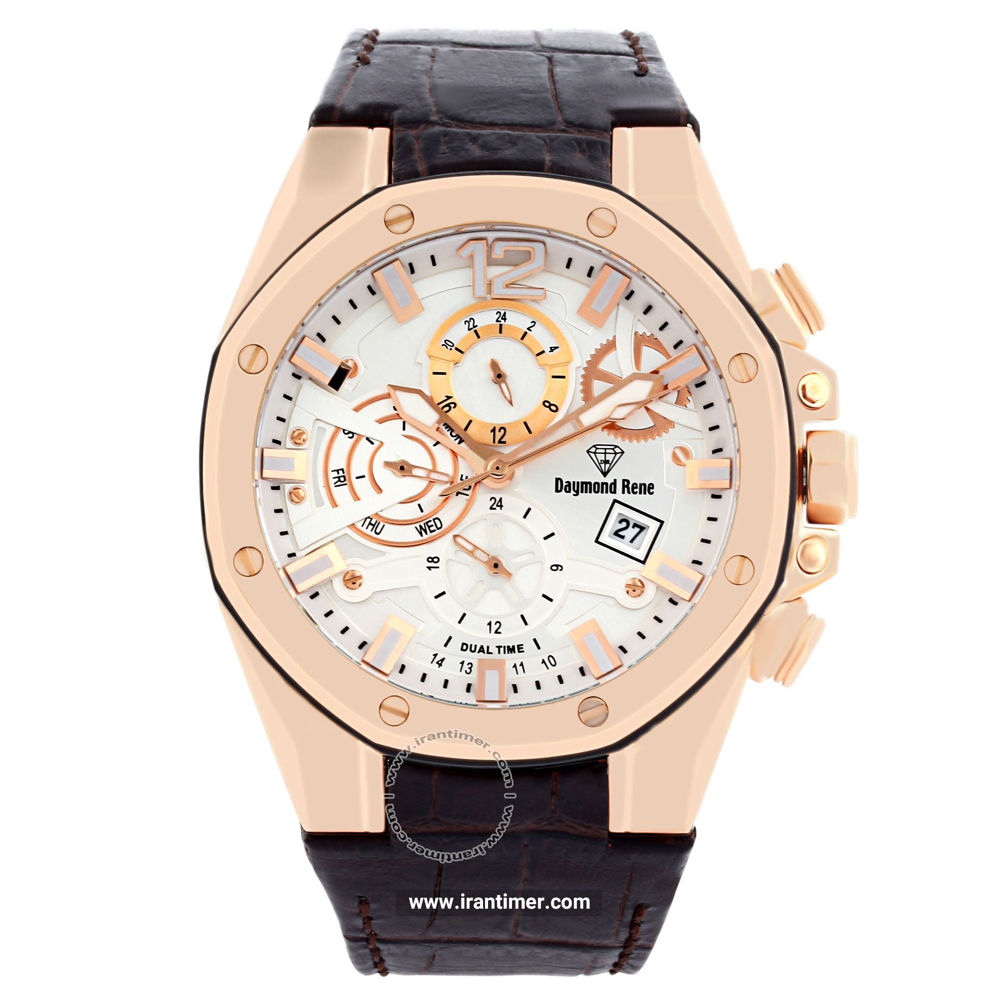 قیمت و خرید ساعت مچی مردانه دیموند رنه(DAYMOND RENE) مدل 5045KK-R1 کلاسیک | اورجینال و اصلی