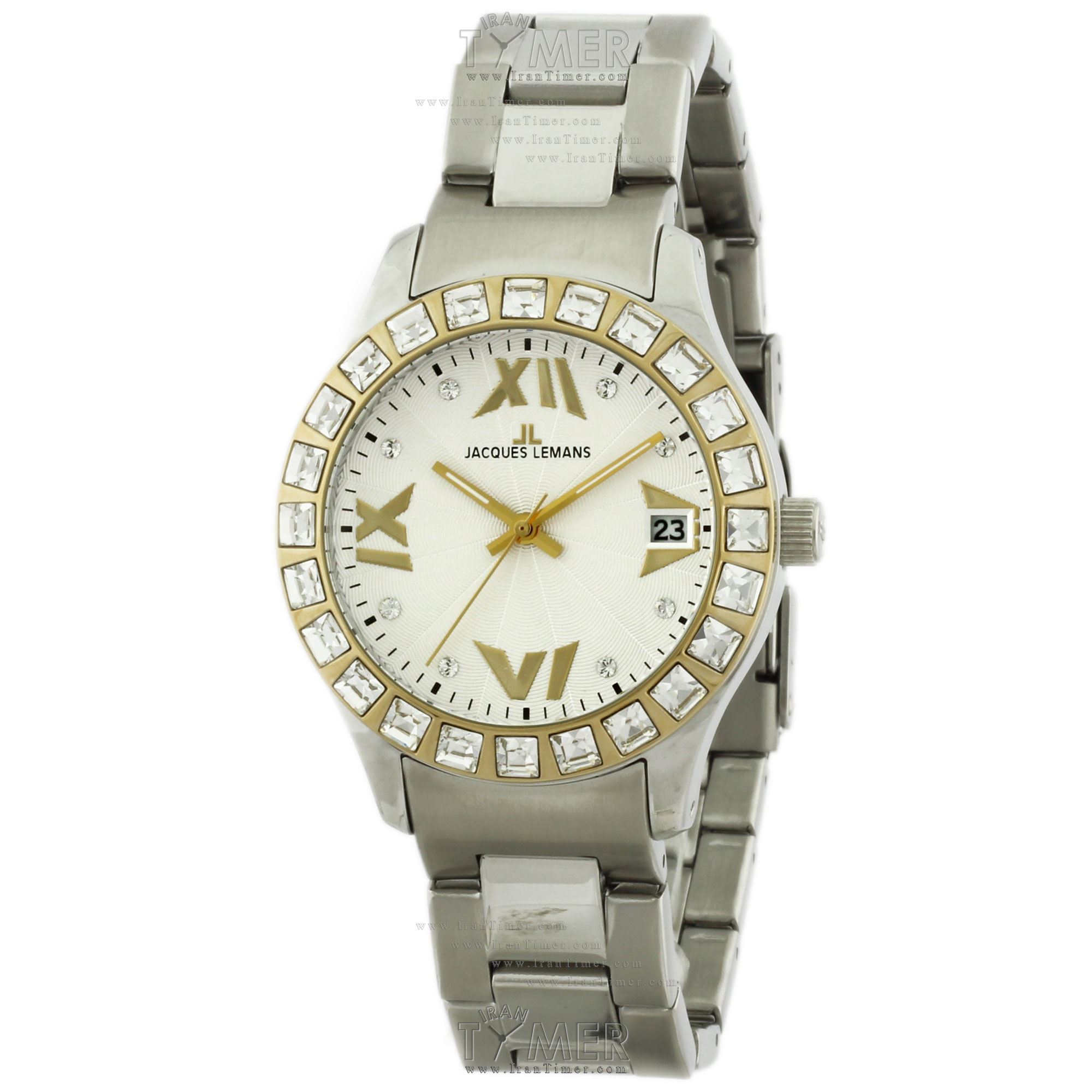 قیمت و خرید ساعت مچی زنانه ژاک لمن(JACQUES LEMANS) مدل 1-1517ZA کلاسیک فشن | اورجینال و اصلی
